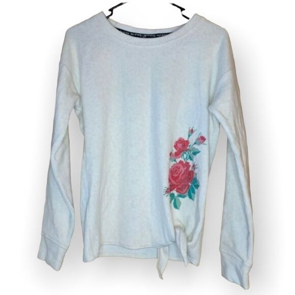 NWT MUK LUKS Fleece Crew Neck Sweater - Women's Small - Picture 1 of 8